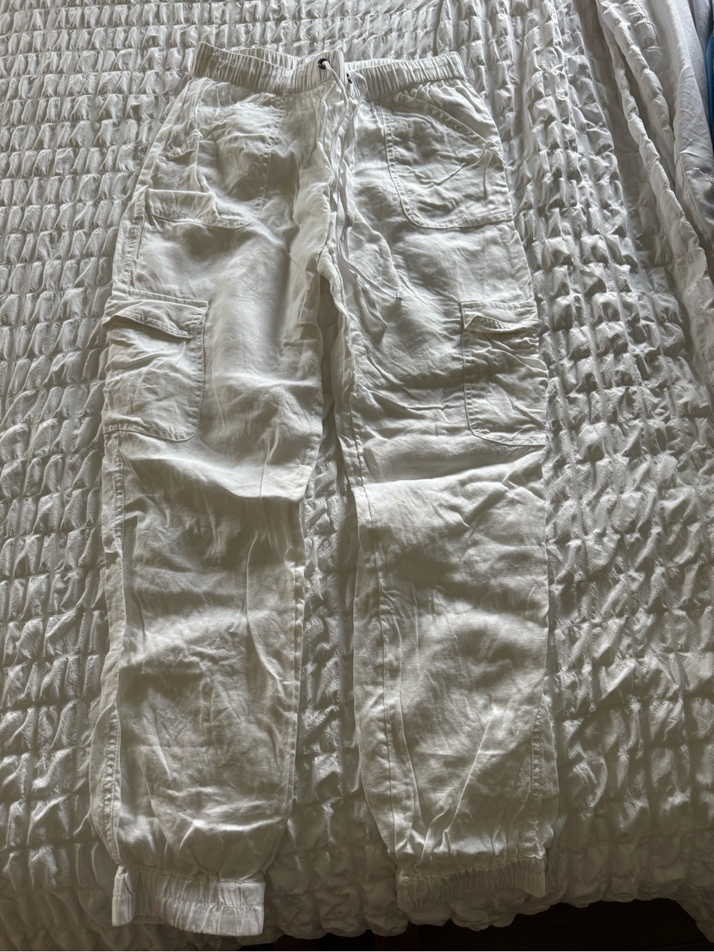 Cargo Linen Pants